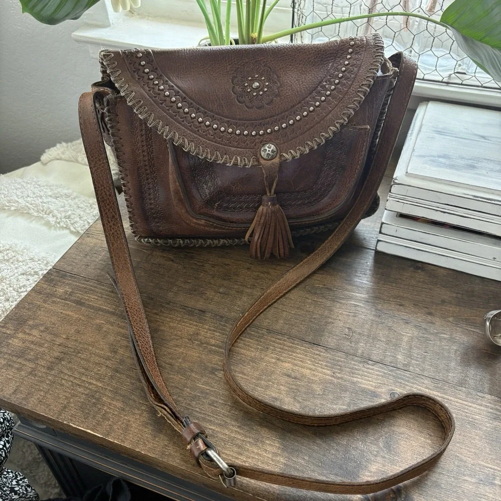 Patricia Nash, Beaumont Flap, Beaumont Crossbody, Italian Heritage Leather